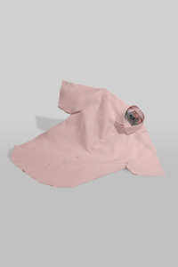 Half-sleeved cotton shirt soft pink colour