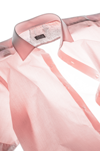 soft pink Breathable fabric shirts 