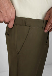 Arrow Formal Trousers  Buy Arrow Men Dark Green Solid Hudson Tailored Fit Formal  Trousers Online  Nykaa Fashion