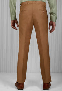 Buy Men Khaki Solid Slim Fit Formal Trousers Online  794113  Peter England